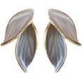 thumbnail image 1 of Pendientes de hojas. Pendientes de moda coreanas LingWen 9024719148502, 1 of 5