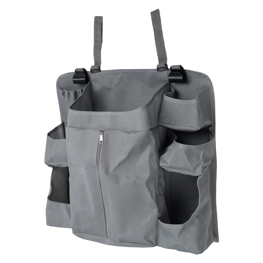 Bed Hanging Adjustable Straps & 6-Pocket Design For Diaper Toy Storage With Fabric