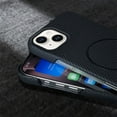 thumbnail image 4 of for iPhone 13 Mini Magnetic Case, Carbon Fiber Texture Slim Protective Cover, [Compatible with Mag-Safe] Military Grade Protection Shockproof Anti-Scratch Cover for iPhone 13 Mini, Gray, 4 of 10