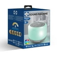 Sealy Bluetooth Wireless Rubberized Sleep Speaker w Adjustable Lights