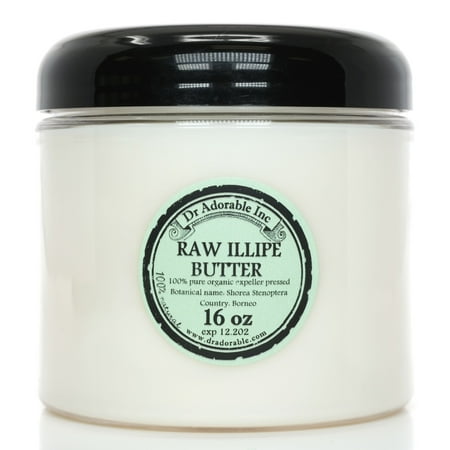 Dr Adorable - 16 oz - Illipe Butter - Organic Fresh Natural