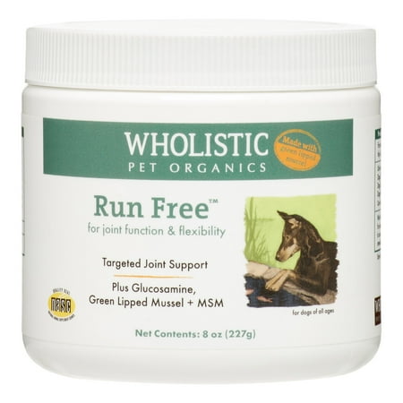 Wholistic Pet Organics Run Free Dog Supplement Wholistic Pet Organics Run Free Dog Supplement