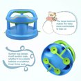 thumbnail image 3 of Asiento de baño para bebé Asiento de bañera para bebé para baño sentado Soporte de baño para bebé con soporte de respaldo y ventosas para mayor estabilidad, 3 of 8