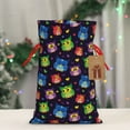 thumbnail image 5 of Naloa Owls And Hearts Drawstring Christmas Bags, 3D Xmas Gift Bags, Christmas Wrapping Bags, Xmas Goodie Bags, Treat Pouch Bags, Party Favor Bags-Medium, 5 of 9