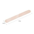 thumbnail image 2 of HLONK 100 Pcs Hard Wax Beads Eyebrow Waxing Kit Odorless Sticks Rounded End, 2 of 7