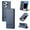 blue, variant on For iPhone 13 Pro Case Premium PU Leather Simple Wallet Case TPU Bumper Card Slots Kickstand Magnetic Closure Shockproof Flip Cover,blue,For iPhone 13 Pro
