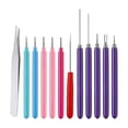 thumbnail image 1 of Abbracc Paper Quilling Tools Slotted Kit Rolling Curling Needle Pen Decoration Different 12x Straight Tweezer, 1 of 8