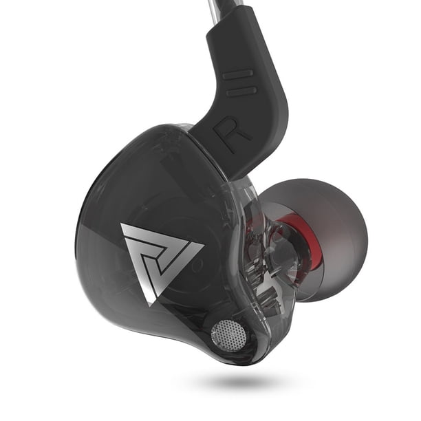 Auriculares con cable extra bass y aislamiento de ruido, con micrófono y conector de 3,5 mm, para usar en los oídos. Rojo Verde Deportes