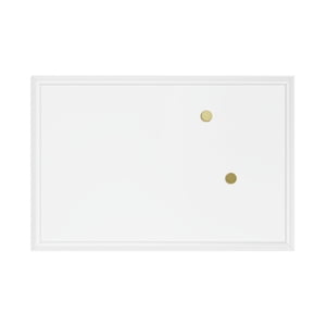 U Brands Magnetic Dry Erase Board, 20x30", White Frame