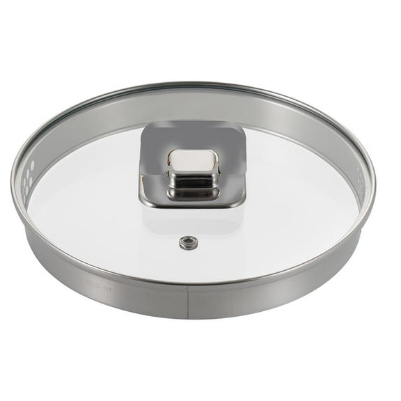 NutriChef 3.1 Quart Saucepan Pot-See-Through Tempered Glass Lids, Works W/ Model: NCCWSTKGRY (Gray)