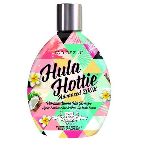 Hula Hottie Tanning Lotion with Volcanic Island Hot