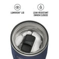 thumbnail image 3 of Thermos Stainless Steel Tumbler, w/ Slide Lock Lid, Mystical Navy, 24 oz, 3 of 13
