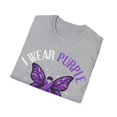 thumbnail image 4 of I Wear Purple For Someone Alzheimer's Awareness Purple Month TShirt, 4 of 4