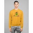 thumbnail image 2 of Aboocado Cute Avocado Ghost Sweatshirt Men -Image by Shutterstock, Male Small, 2 of 4
