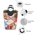 thumbnail image 4 of Picia Gnomes Books Tea Cups Laundry Basket With Handles Laundry Hamper Toys Storage Organizer Foldable Bucket Washing Bin Dirty Clothes Bag For Home Bathroom Bedroom Dorm, 4 of 6