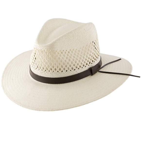Sombrero Stetson Digger Natural M con ala UV de 8 cm