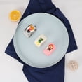thumbnail image 2 of Mainstays Recycled Plastic Ribbed Dinner Plate, Soft Sea Green, 10 in, 2 of 5