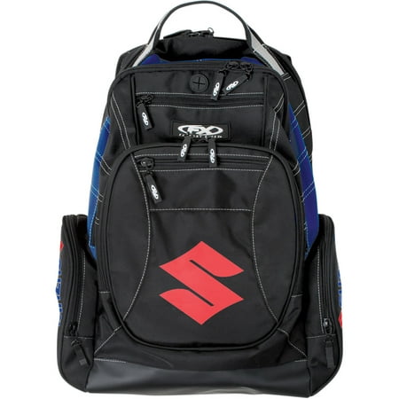 - FACTORY EFFEX-APPAREL Suzuki Backpack Block (Multi Black/Blue)