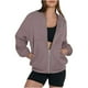 thumbnail image 1 of Chaquetas y abrigos casuales sin capucha de manga larga para mujer, sudaderas extragrandes con cremallera, chaqueta, abrigo, manga larga, informal, otoño, ropa para adolescentes, abrigo para mujer, 1 of 5