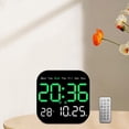 thumbnail image 1 of Reloj despertador digital Macarena Reloj de escritorio Control remoto para mesa Pared Dormitorio, 1 of 8
