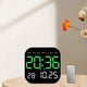 thumbnail image 1 of Reloj despertador Digital BLESIY con pantalla LED luz ajustable de 10 niveles calendario electrónico, 1 of 8