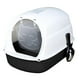 thumbnail image 2 of Caja de arena para gatos Sunnimix Bandeja de arena para gatos completamente cerrada Negro, 2 of 8