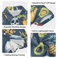 thumbnail image 3 of Dailycode Small Short Sleeve Button Down Shirts Skull Pineapple Avocado Casual Shirt 3-10 Years, 3 of 9