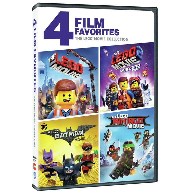 Lego 4-Film Collection (The Lego Movie The Lego Movie: The Second Part / The Lego Batman Movie / The Lego Movie) - Walmart.com