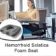 thumbnail image 2 of Prostate Coccyx Hemorrhoids Sciatica Foam Seat Pain Relief Donut, 2 of 3