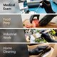 thumbnail image 5 of Guantes desechables de nitrilo PROMEDIX P, negros, 6 mil, 100 unidades, XL, 5 of 6