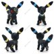 thumbnail image 4 of Muñecos de peluche de Pokémon para niños, muñecos de peluche de Anime, Umbreon, Espeon, Sylveon, Vaporeon, Eevee, Leafeon, Jolteon, Flareon y Glaceon, 4 of 5