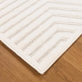 thumbnail image 4 of Luxe Weavers Modern Geometric Cream 6x9 Area Rug Neutral Carpet, 4 of 9