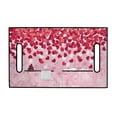 thumbnail image 2 of Whosucclay Heart Note Pattern with Multiple Pockets Protector, Anti-Wear With 4 Storage Pockets Golf Cart Seat Cover for Club Car Yamaha EZGO, 52.36"x 32.28", 2 of 7