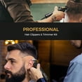 thumbnail image 2 of GLAKER Electric Hair Clippers for Men Cordless Hair Clippers and Trimmer Kit for Barber Men's Haircut Kit with LED Display 15 Guide Combs Mens Gifts, 2 of 8