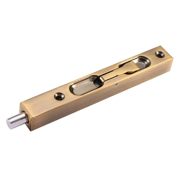 Cerrojo de puerta, cerrojo de portón, cerrojo de resorte, cerrojo de puerta corredera, cerrojo de cerradura, cerrojo de empuje de 20 cm 200x20x17mm