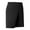 Black, variant on Pantalones Cortos Para Hombre Men Casual Fashion Loose Solid-Color Sports Commuting Zipper Pocket Elastic-Waist Half Shorts Pants Green XL