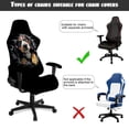 thumbnail image 5 of TSOVTHRID Forest Camo Hunting Print 4 PCS Gaming Chair Covers Slipcovers with Armrest Covers, Stretch Game Computer Office Desk Chair Cover Protector,Rotating Armchair Covers, 5 of 7