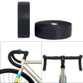 thumbnail image 4 of 2 piezas de cintas antimanillar, cinta para manillar, cinturón transpirable de absorción de impacto para envolturas de agarre, suministros para barras Negro Soledad Cintas para manillar de bicicleta, 4 of 9