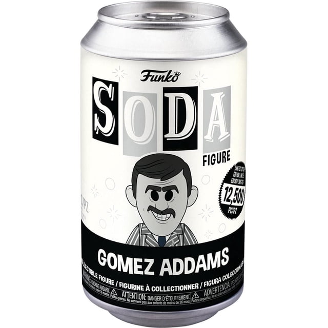 Vinyl Soda Funko Addams Family Gomez con edición limitada