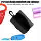 thumbnail image 4 of Dispensadores de bolsas para perros, bolsa para perros con hebilla de clip para correa, bolsa dispensadora universal para perros, recogedor de excrementos, (negro + azul), 4 of 5