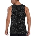 thumbnail image 3 of Haiem Space Galaxy Men Workout Tank Top Gym Bodybuilding Sleeveless Muscle T Shirts Athletic Tank Breathable Workout Shirt-XX-Large, 3 of 9