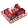 thumbnail image 1 of 4 Way Crossover Filter, Speaker Frequency Divider Reasonable Layout 4 To 8 OhMs  For KTV Speakers, 1 of 8