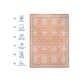 thumbnail image 5 of nuLOOM Sky SpinClean Machine Washable Global Inspired Area Rug, 8' x 10', Sky Rust, 5 of 7
