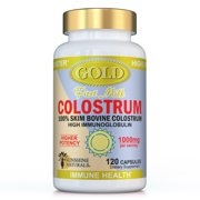 Sunshine Naturals Colostrum Gold Dietary Supplement, 120 Capsules