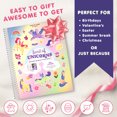 thumbnail image 4 of Cupkin Unicorns Sticker Book (19 of 21) 300+ Stickers 8 Lay Flat Scenes & Coloring Pages, 4 of 5