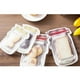 thumbnail image 3 of Bolsa de almacenamiento de dulces con forma de botella Agarre holgado de plástico Amarillo 4pcs, 3 of 9