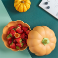 thumbnail image 3 of Cute Pumpkin Serving Tray with Lid Detachable Pumpkin Shape Snack Box Halloween Snack Tray Halloween Pumpkin Candy Box B, 3 of 7