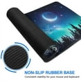thumbnail image 4 of Galaxy Large Mouse Pad, Desk Pad with Non-Slip Base Extended Mouse Pad XXL Keyboard Mouse Pad Desk Mat On Top of Desks for Work, Game, Office, Home (35.4x15.7 in), 4 of 5