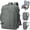 Light Gray, variant on Expandable Travel Backpack 17 In Laptop Carry On Backpack with USB Pocket Wet Pocket,Waterproof Underseat personal item travel bag, Large Casual Daypack for Weekender Business(Navy Blue)