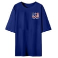 thumbnail image 4 of CONZONE 4Th Of July Mens T-Shirts Short Sleeve Independence Day T Shirts for Men Crew Neck Patriotic Usa Flag Graphic Casual Summer Tee Tops, 4 of 5